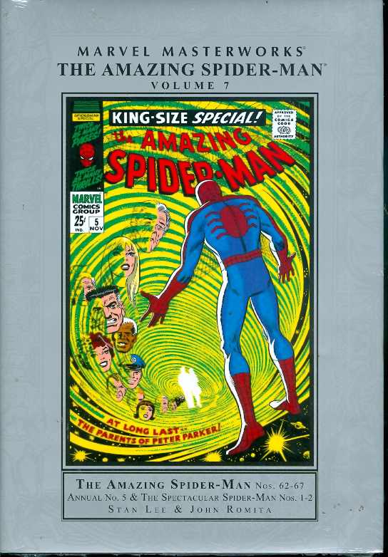 MARVEL COMICS TRADE Marvel Masterworks AMAZING SPIDER-MAN HC VOL 07