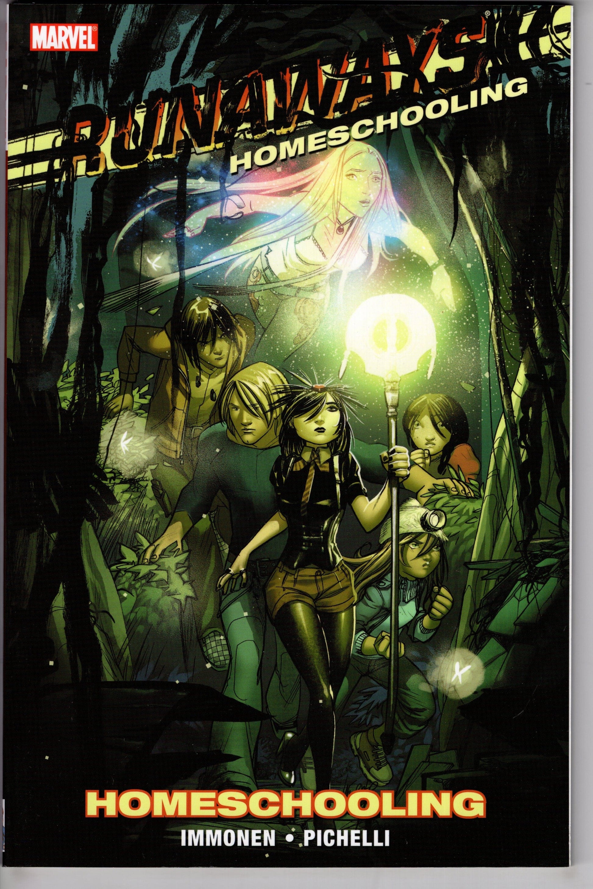 MARVEL COMICS TRADE RUNAWAYS HOMESCHOOLING TP