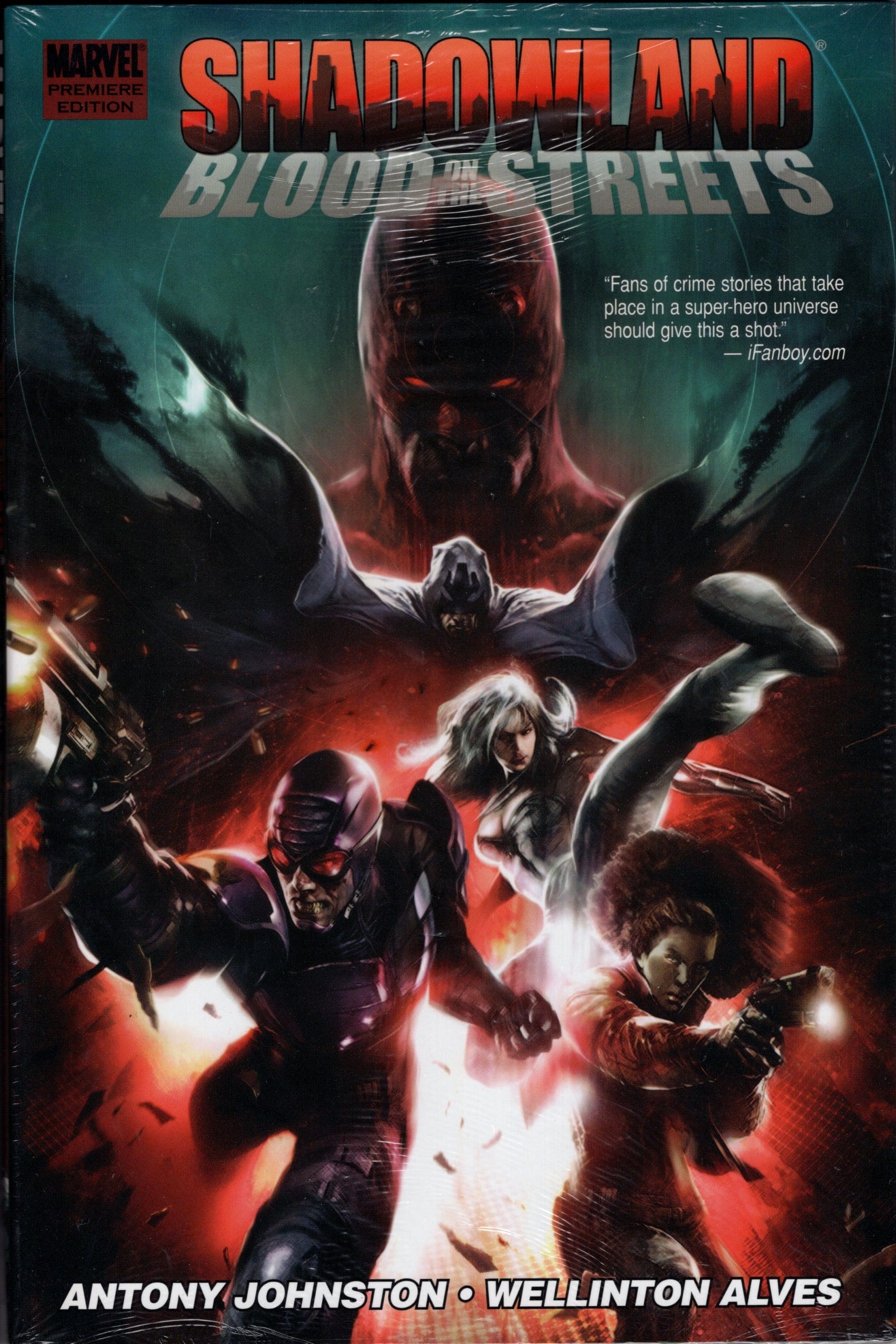 MARVEL COMICS TRADE SHADOWLAND PREM HC BLOOD ON STREETS