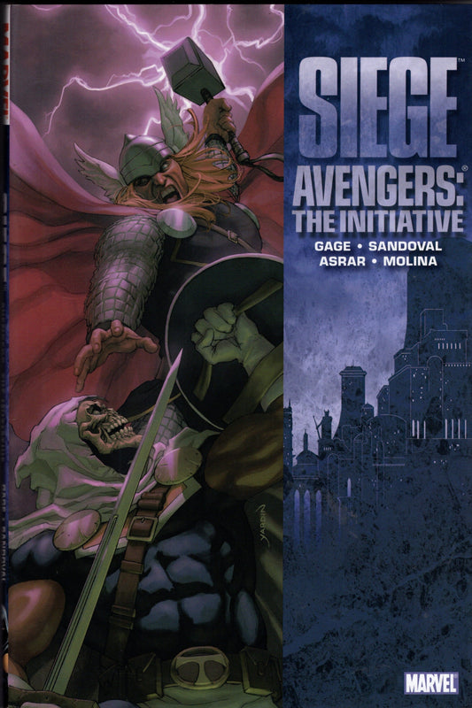 MARVEL COMICS TRADE SIEGE AVENGERS INITIATIVE PREM HC