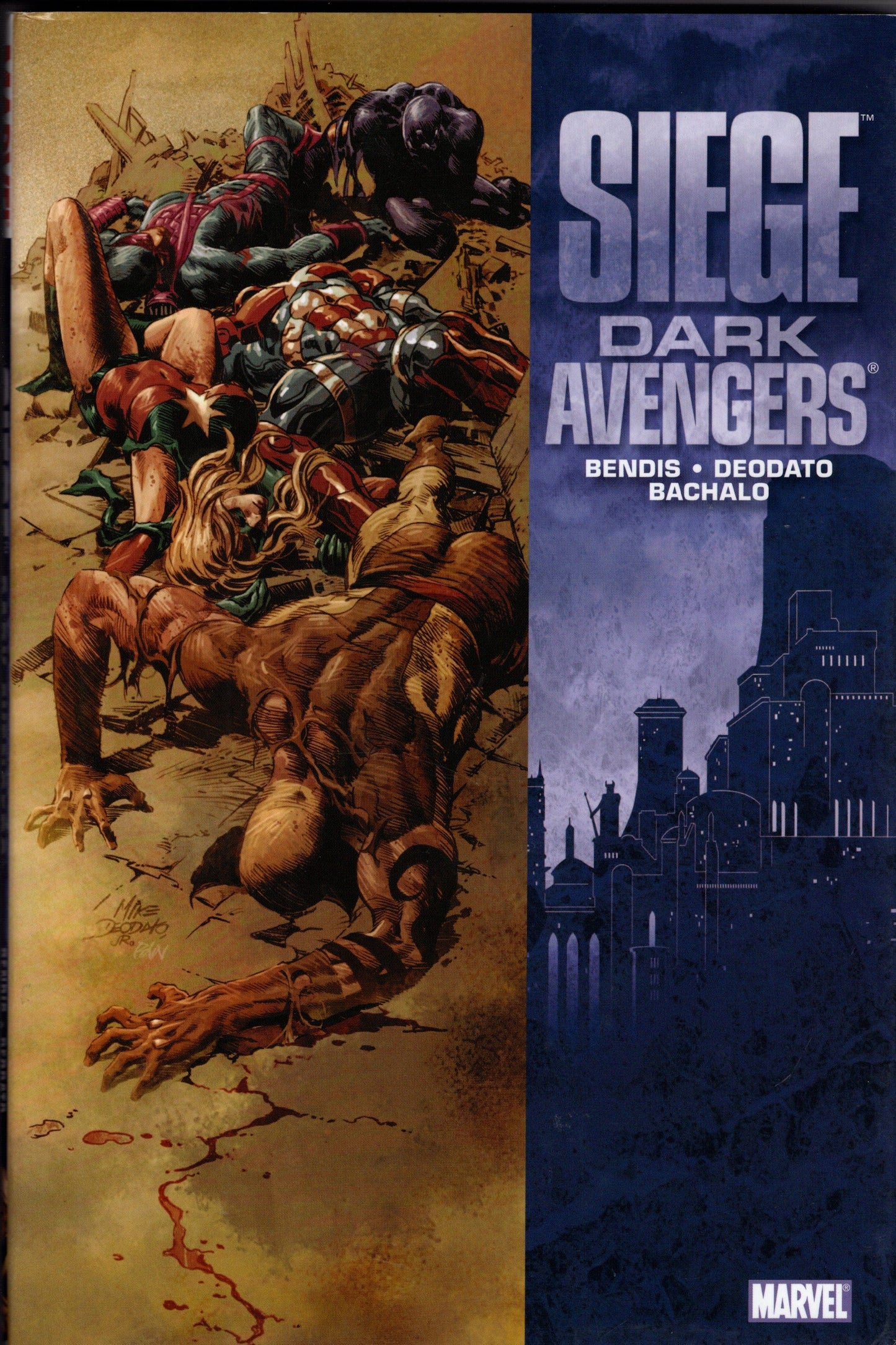 MARVEL COMICS trade SIEGE DARK AVENGERS PREM HC
