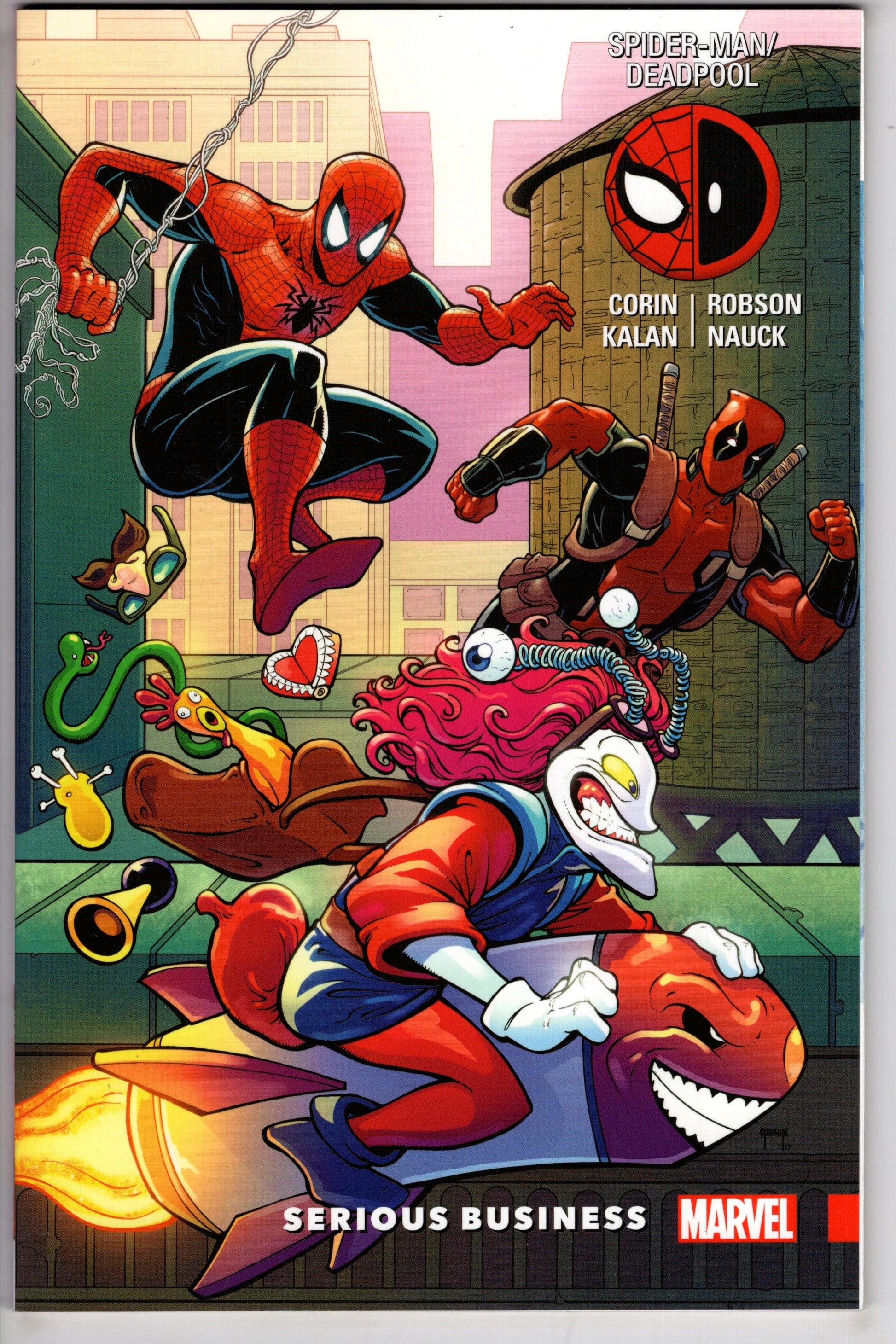 MARVEL COMICS TRADE SPIDER-MAN DEADPOOL TP VOL 04 SERIOUS BUSINESS