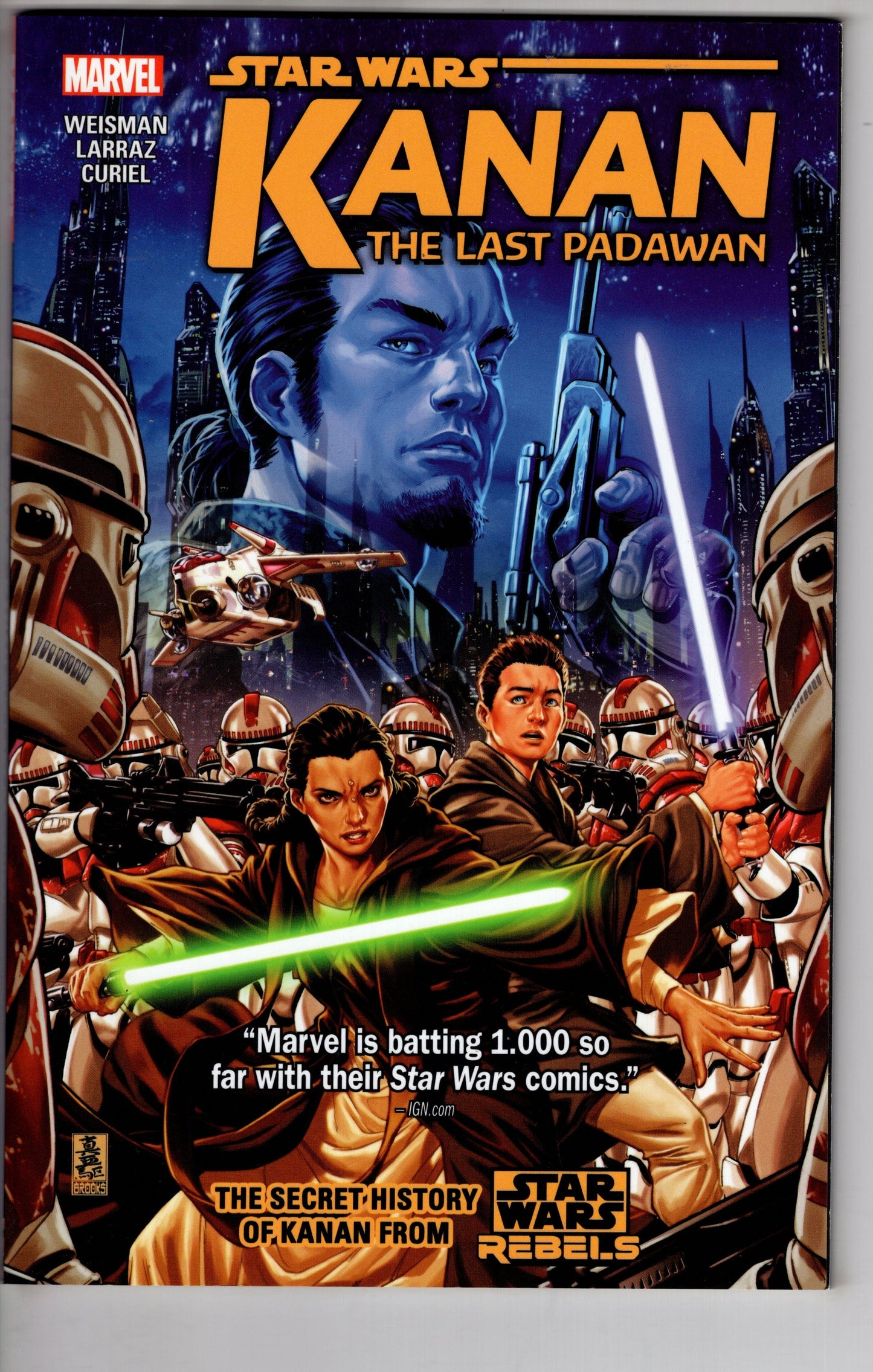 MARVEL COMICS TRADE Star Wars Kanan TPB Volume 01 Last Padawan