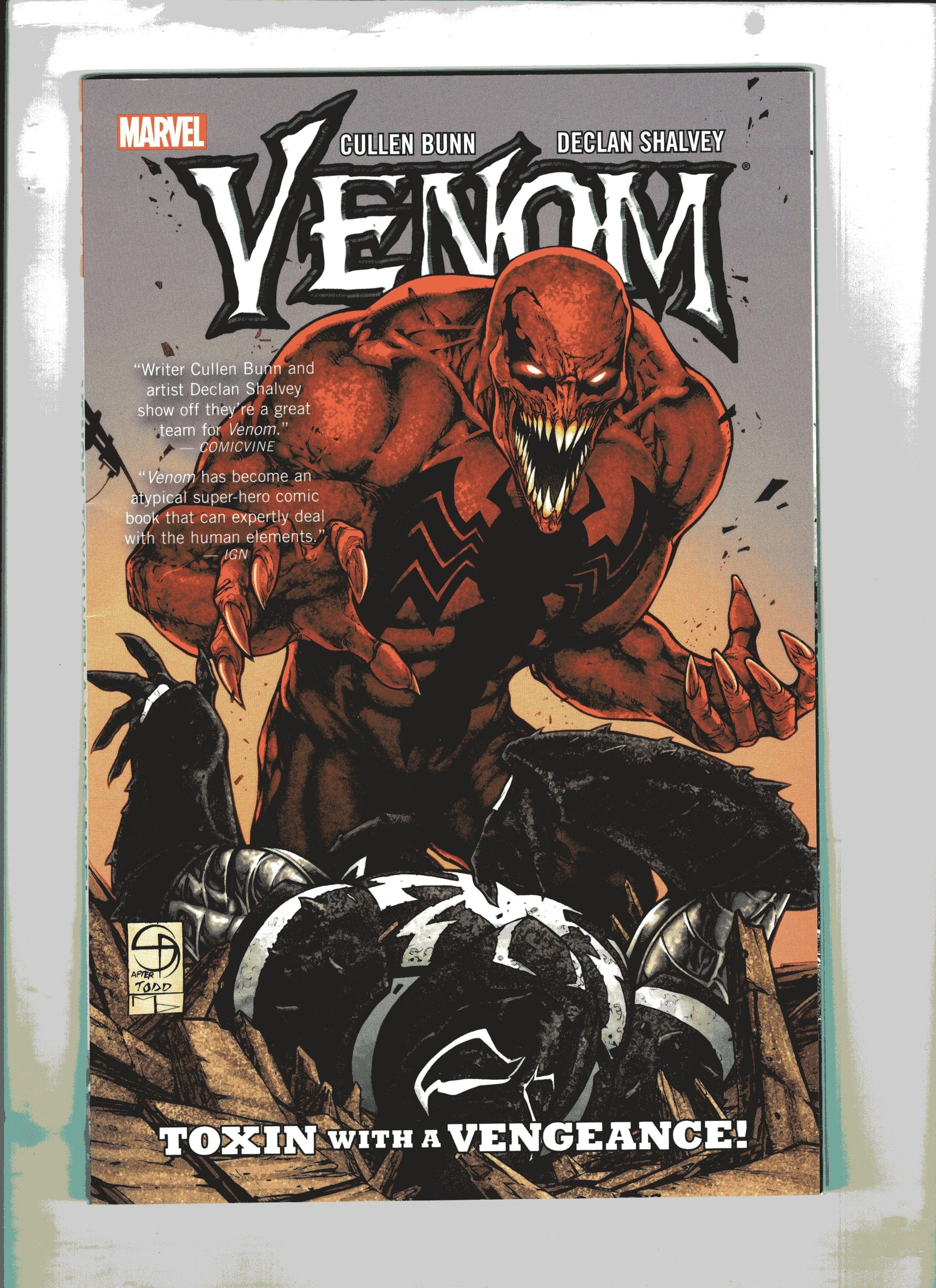 MARVEL COMICS TRADE Venom TPB Toxin With A Vengeance