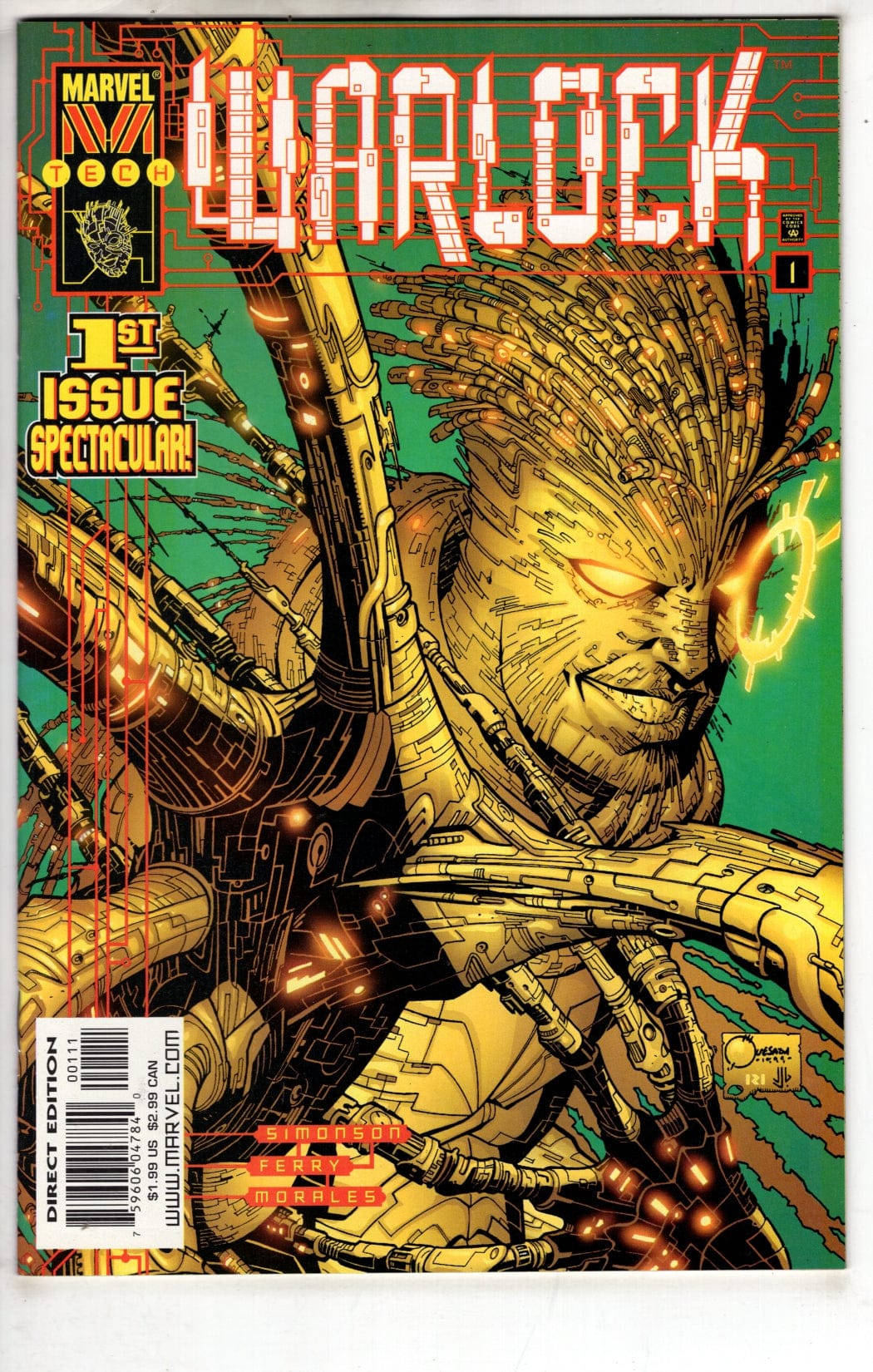 Marvel Comics Warlock #1 [VF/NM]