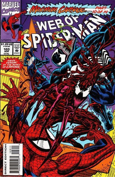 Marvel Comics Web of Spider-Man #103 [FINE]
