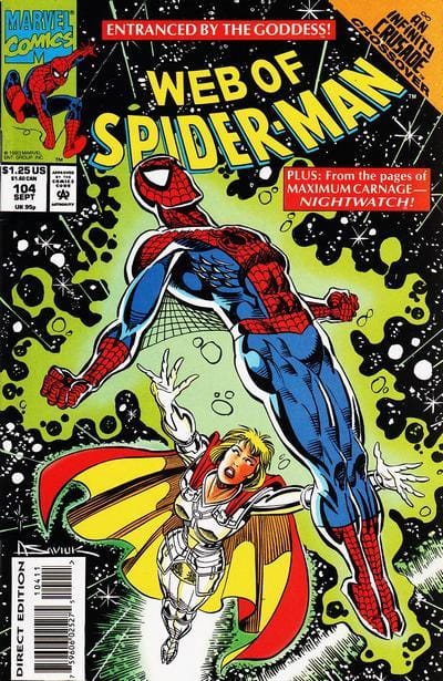 Marvel Comics Web of Spider-Man #104 [FINE]