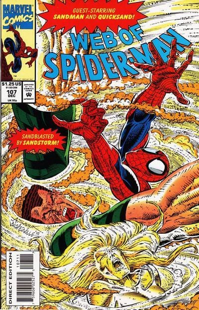 Marvel Comics Web of Spider-Man #107 [FINE]