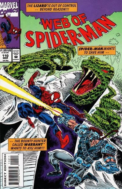 Marvel Comics Web of Spider-Man #110 [FINE]