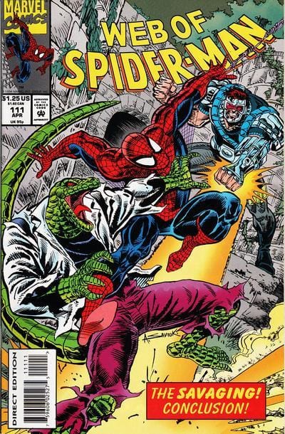 Marvel Comics Web of Spider-Man #111 [FINE]