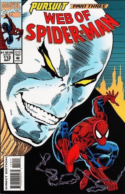 Marvel Comics Web of Spider-Man #112 [FINE]