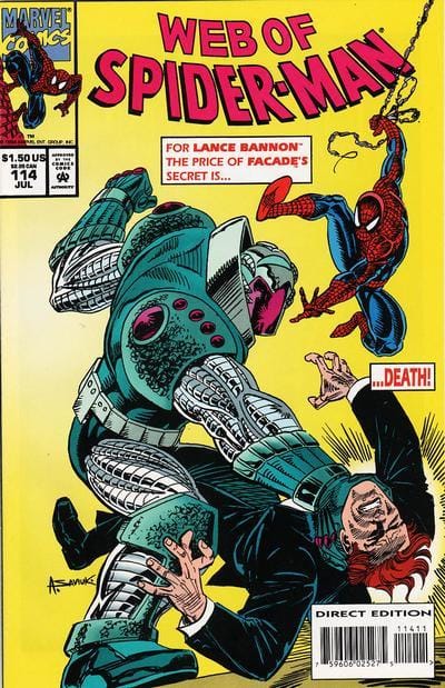 Marvel Comics Web of Spider-Man #114 [FINE]