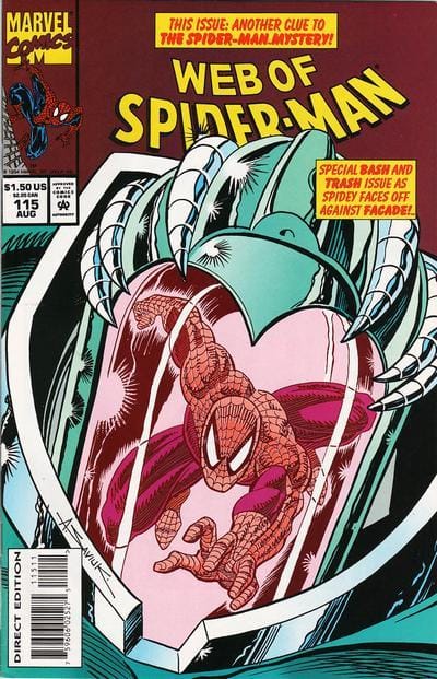 Marvel Comics Web of Spider-Man #115 [FINE]