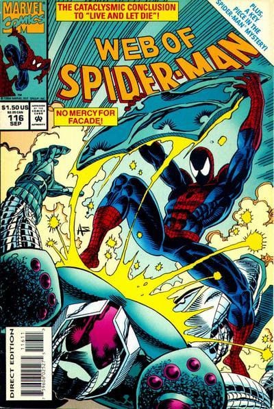 Marvel Comics Web of Spider-Man #116 [FINE]