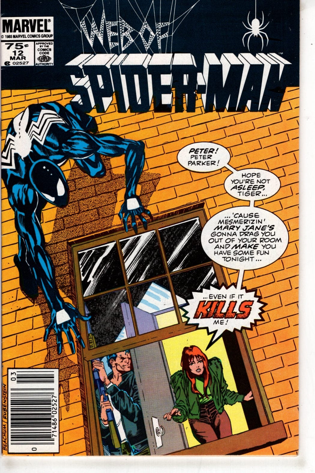 Marvel Comics Web of Spider-Man #12