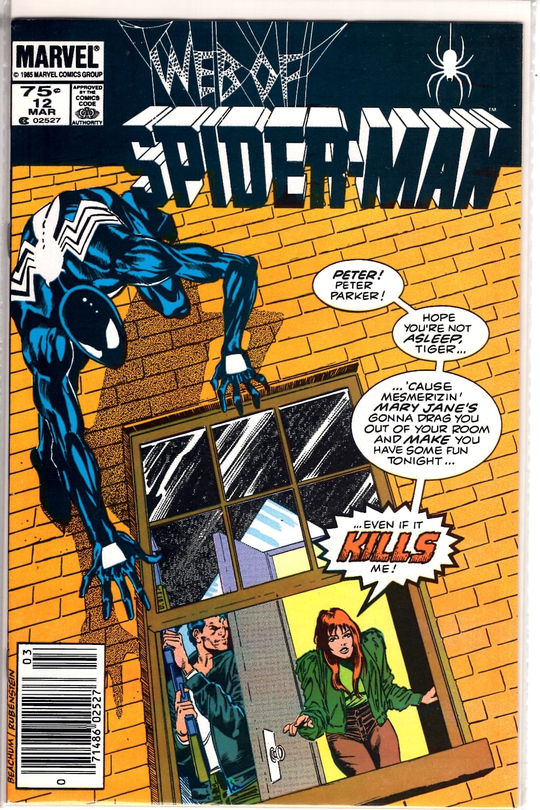 Marvel Comics Web of Spider-Man #12 [FN/VF]