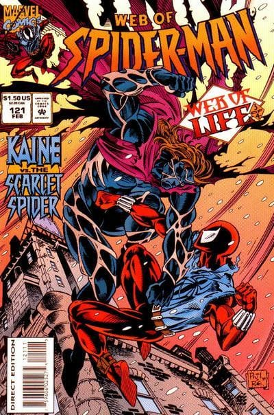 Marvel Comics Web of Spider-Man #121 [FINE]