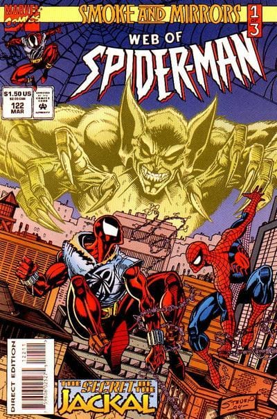 Marvel Comics Web of Spider-Man #122 [FINE]