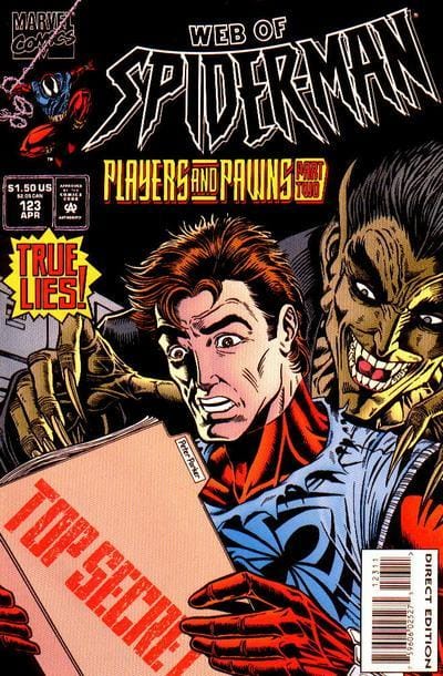 Marvel Comics Web of Spider-Man #123 [FINE]
