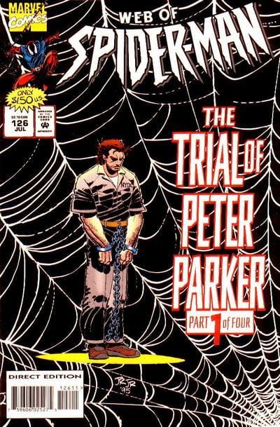 Marvel Comics Web of Spider-Man #126 [FINE]