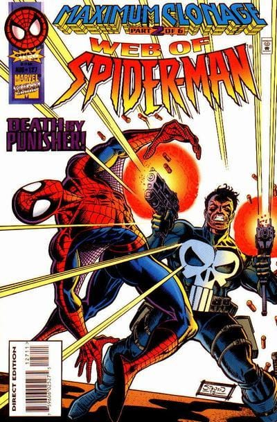 Marvel Comics Web of Spider-Man #127