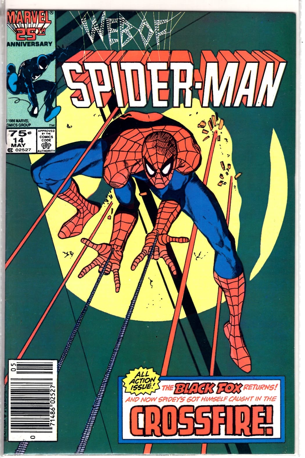 Marvel Comics Web of Spider-Man #14 [FN/VF]