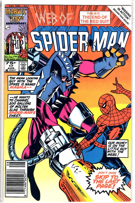 Marvel Comics Web of Spider-Man #17 [FN/VF]