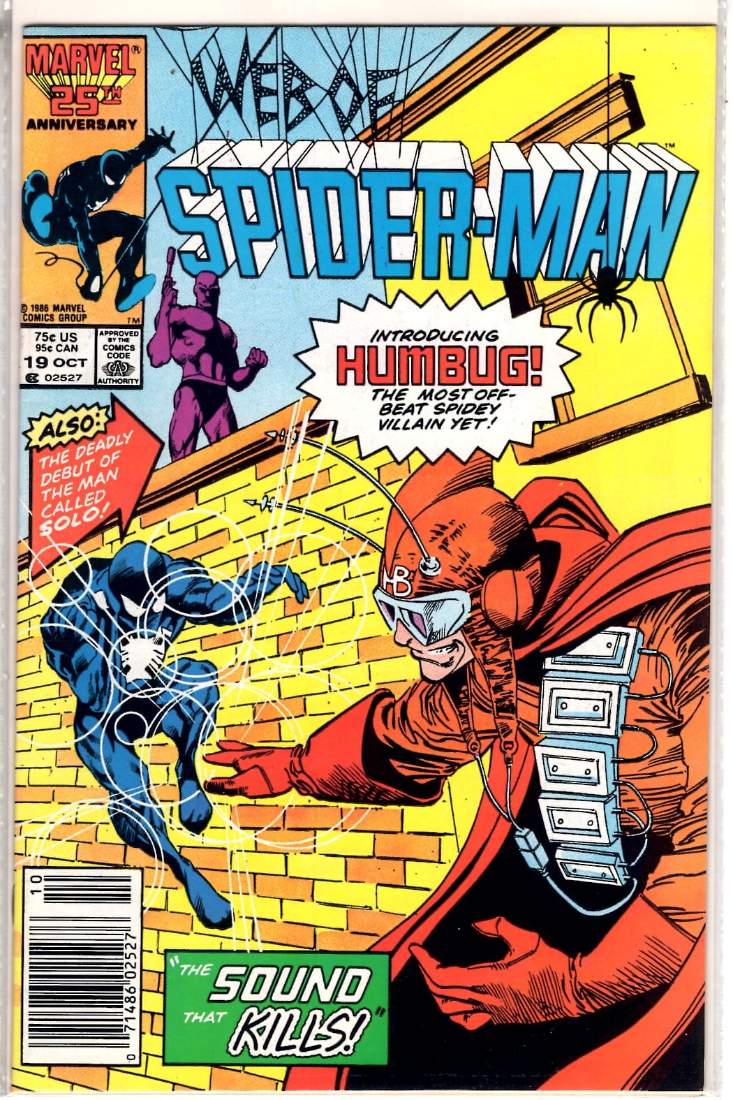Marvel Comics Web of Spider-Man #19 [FN/VF]