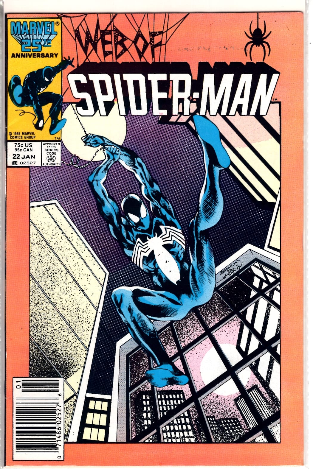 Marvel Comics Web of Spider-Man #22 [FN/VF]