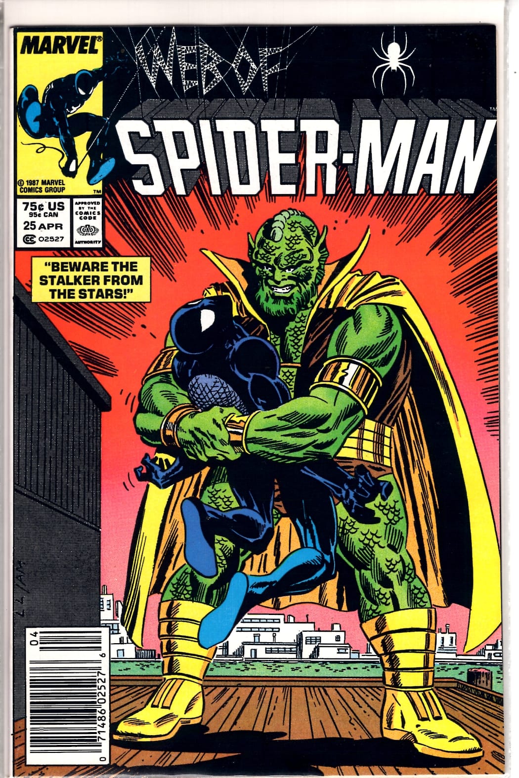 Marvel Comics Web of Spider-Man #25 [FN/VF]