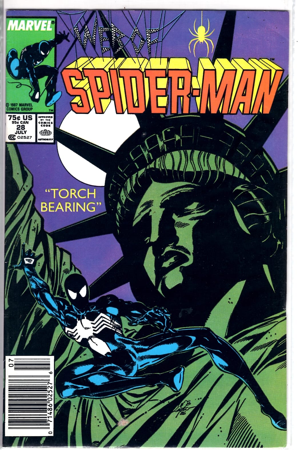 Marvel Comics Web of Spider-Man #28 [FN/VF]