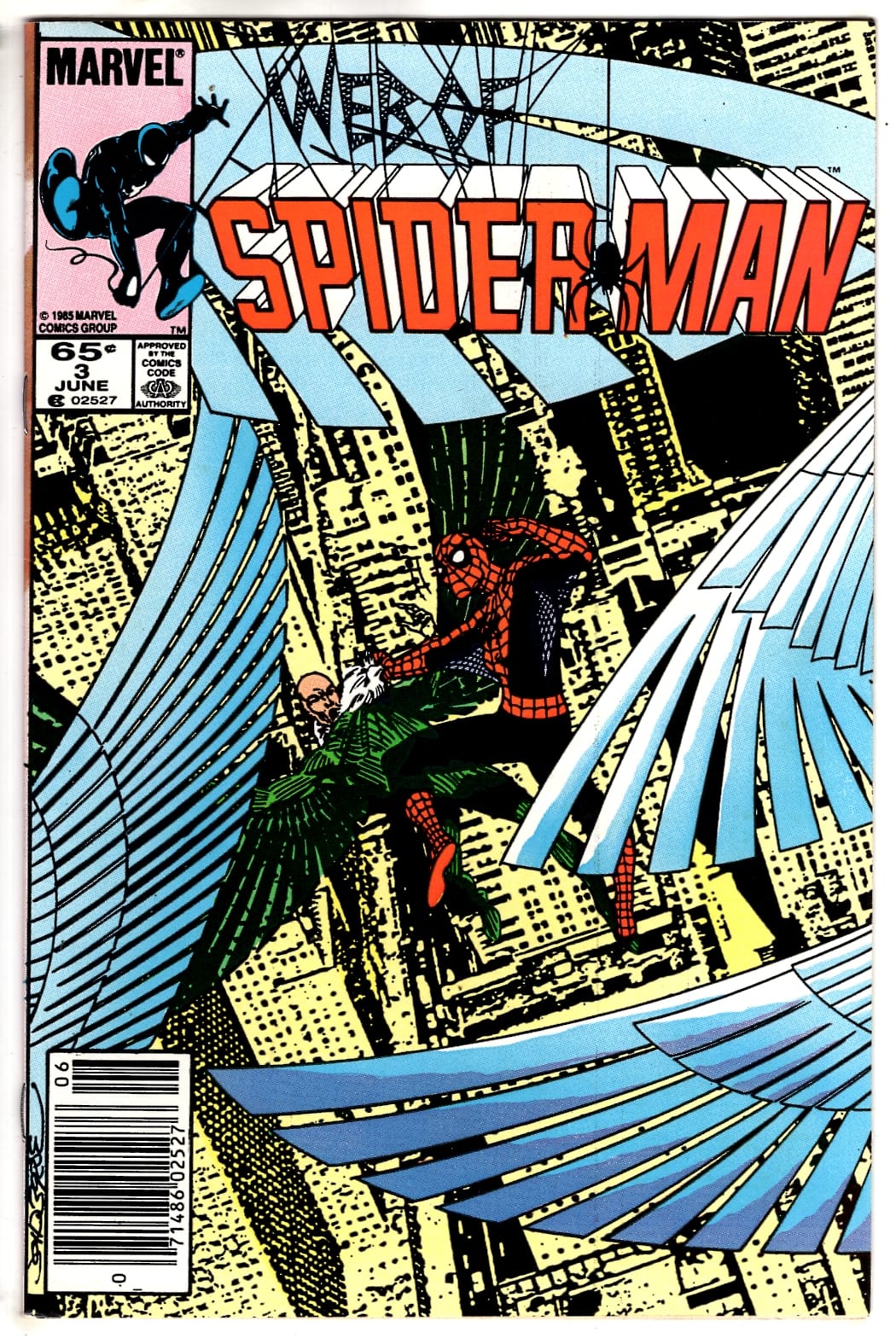 Marvel Comics Web of Spider-Man #3 [FN/VF]