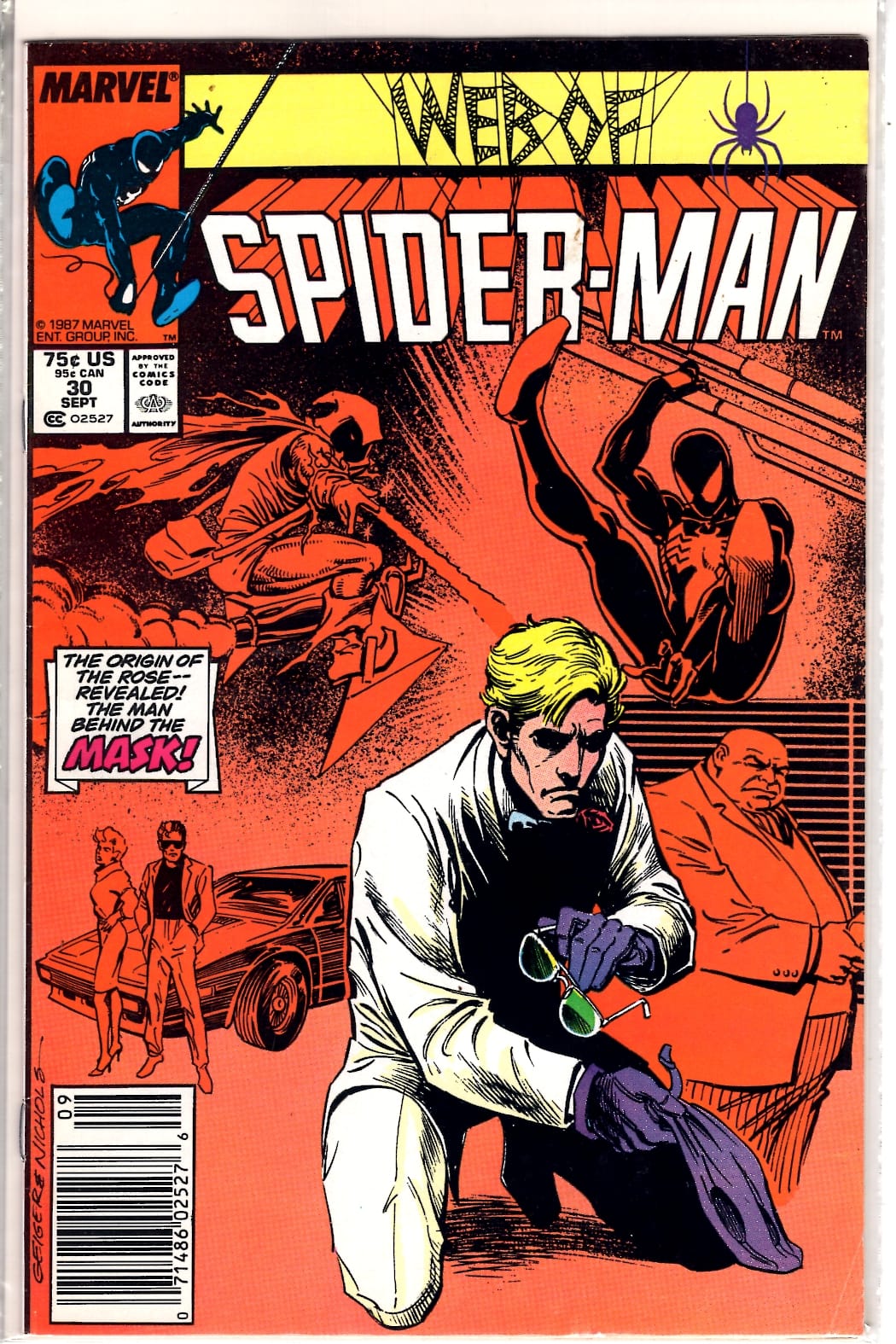 Marvel Comics Web of Spider-Man #30 [FN/VF]