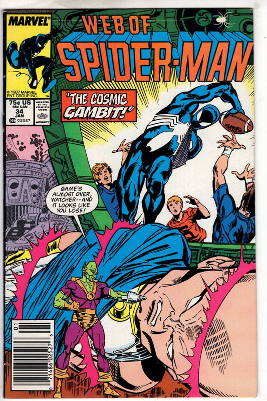 Marvel Comics Web of Spider-Man #34