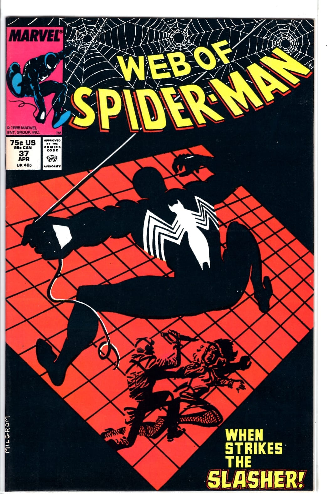Marvel Comics Web of Spider-Man #37 [FN/VF]