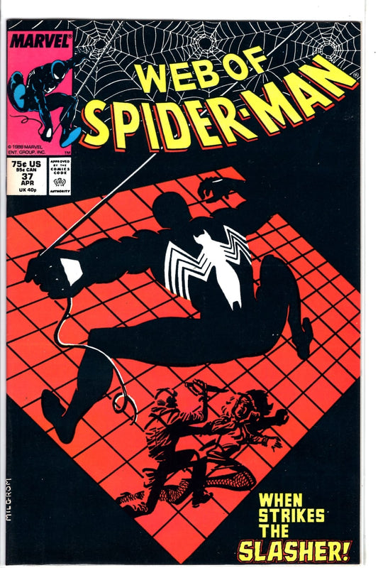 Marvel Comics Web of Spider-Man #37 [FN/VF]