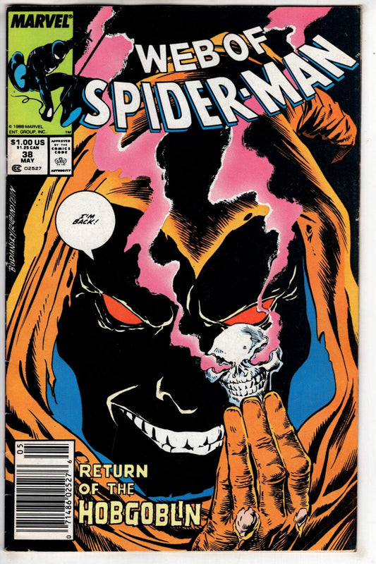Marvel Comics Web of Spider-Man #38