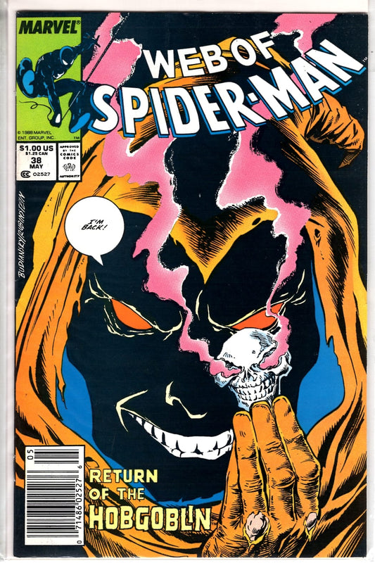 Marvel Comics Web of Spider-Man #38 [FN/VF]