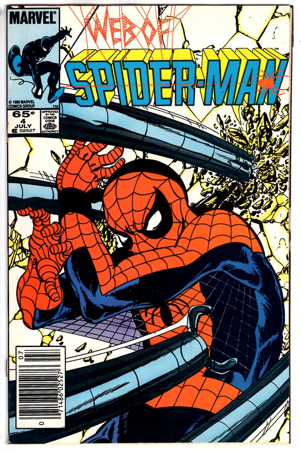 Marvel Comics Web of Spider-Man #4 [FN/VF]