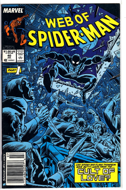 Marvel Comics Web of Spider-Man #40 [FN/VF]
