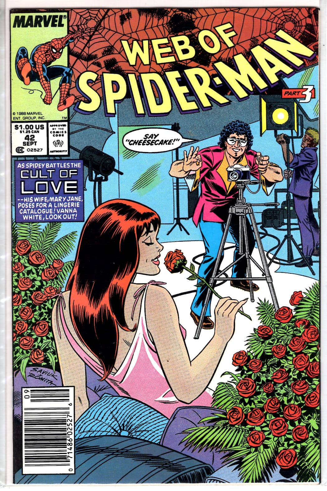 Marvel Comics Web of Spider-Man #42 [FN]