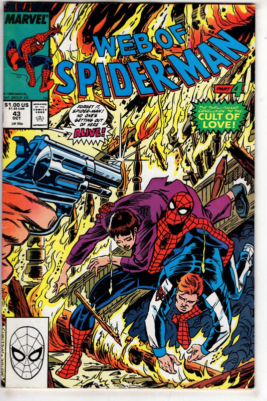 Marvel Comics Web of Spider-Man #43