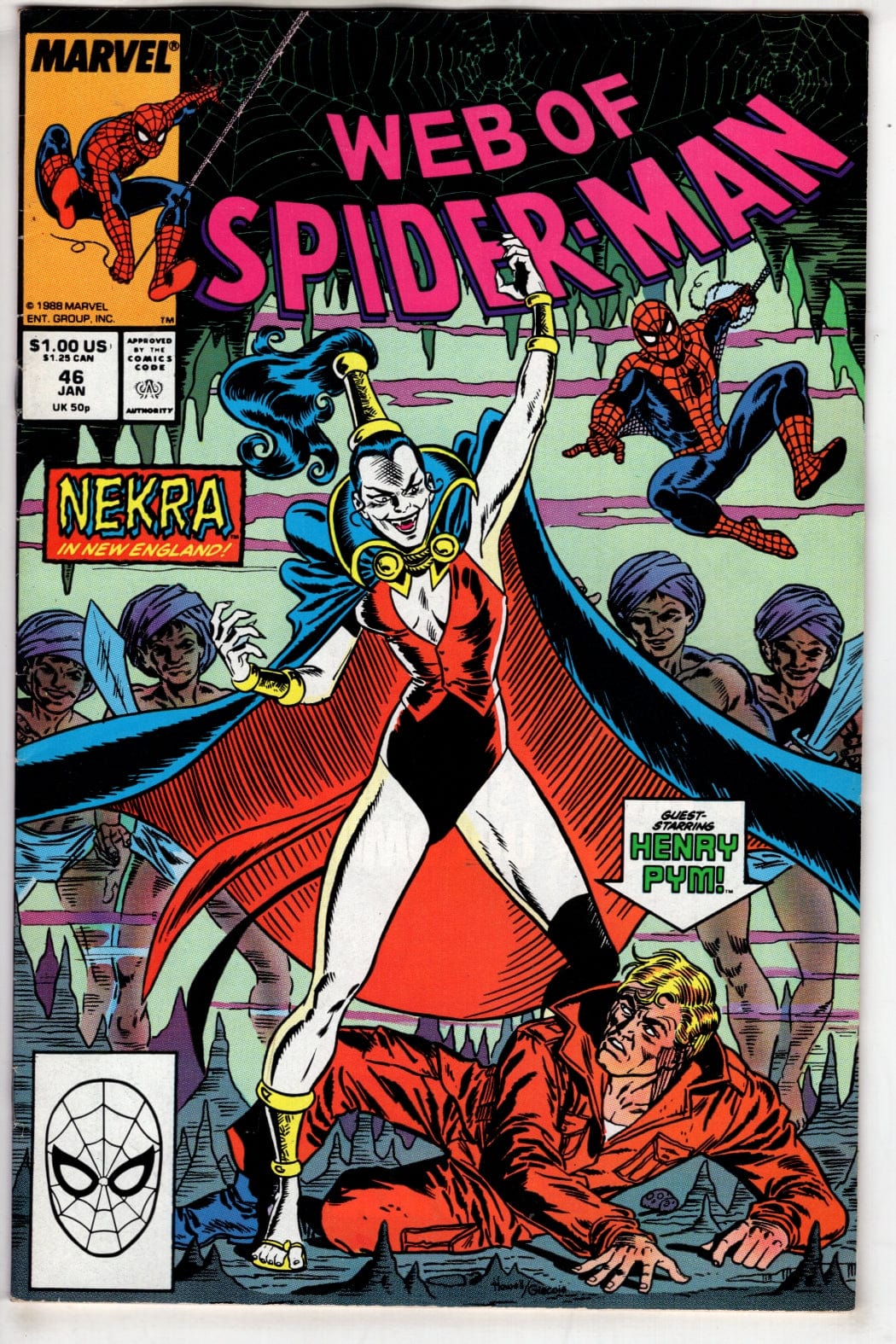 Marvel Comics Web of Spider-Man #46