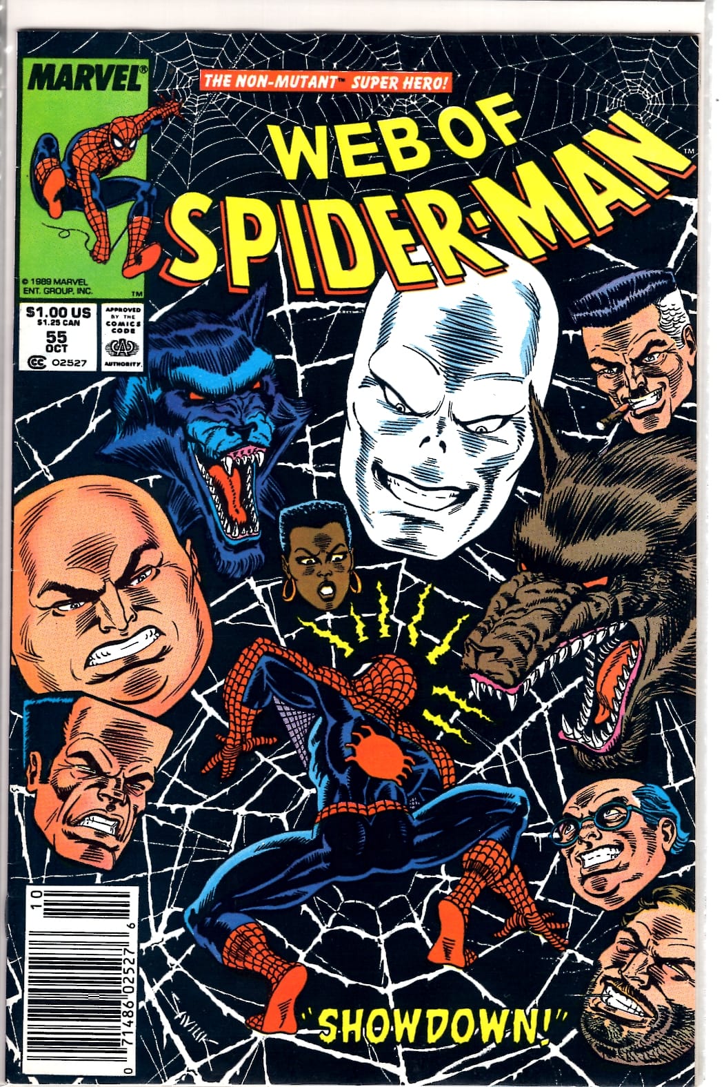 Marvel Comics Web of Spider-Man #55 [FN]