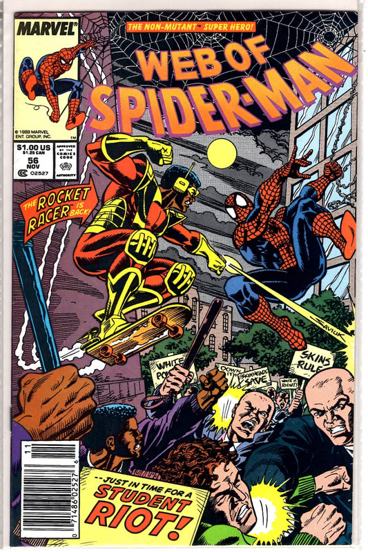 Marvel Comics Web of Spider-Man #56 [FN]