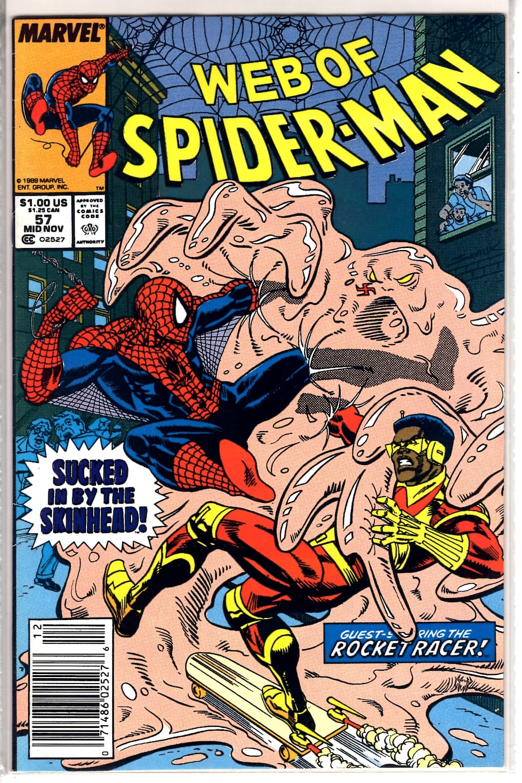 Marvel Comics Web of Spider-Man #57 [FN]