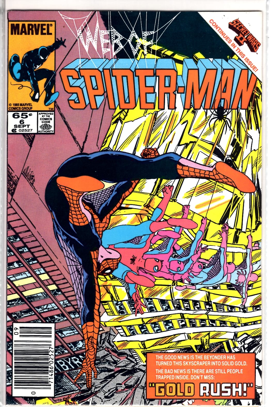 Marvel Comics Web of Spider-Man #6 [FN/VF]