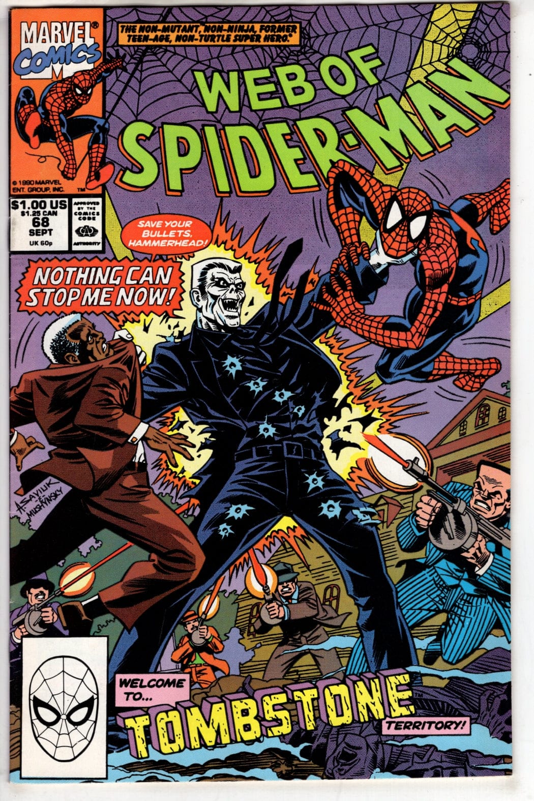 Marvel Comics Web of Spider-Man #68