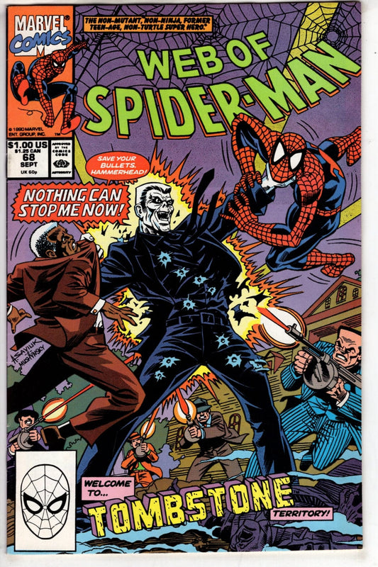 Marvel Comics Web of Spider-Man #68