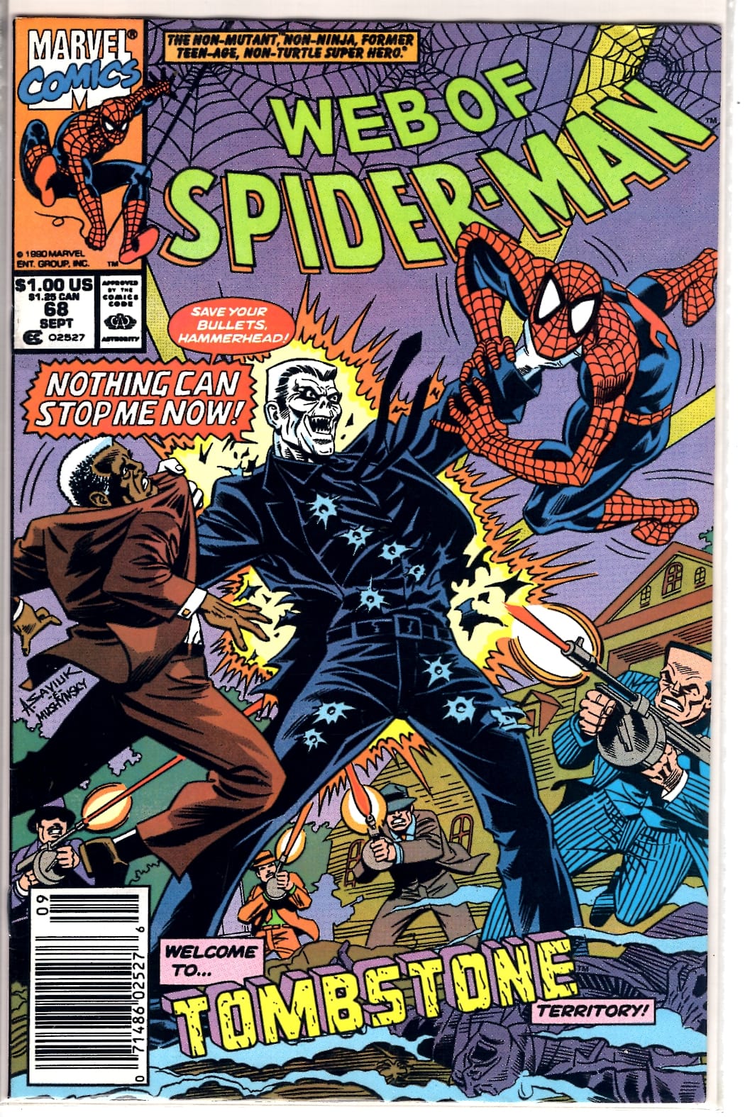Marvel Comics Web of Spider-Man #68 [FN]